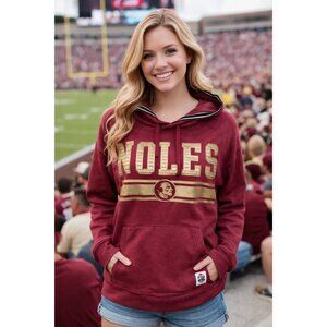 Victoria's Secret Pink Seminoles size Small Hoodie Red & Gold size Small